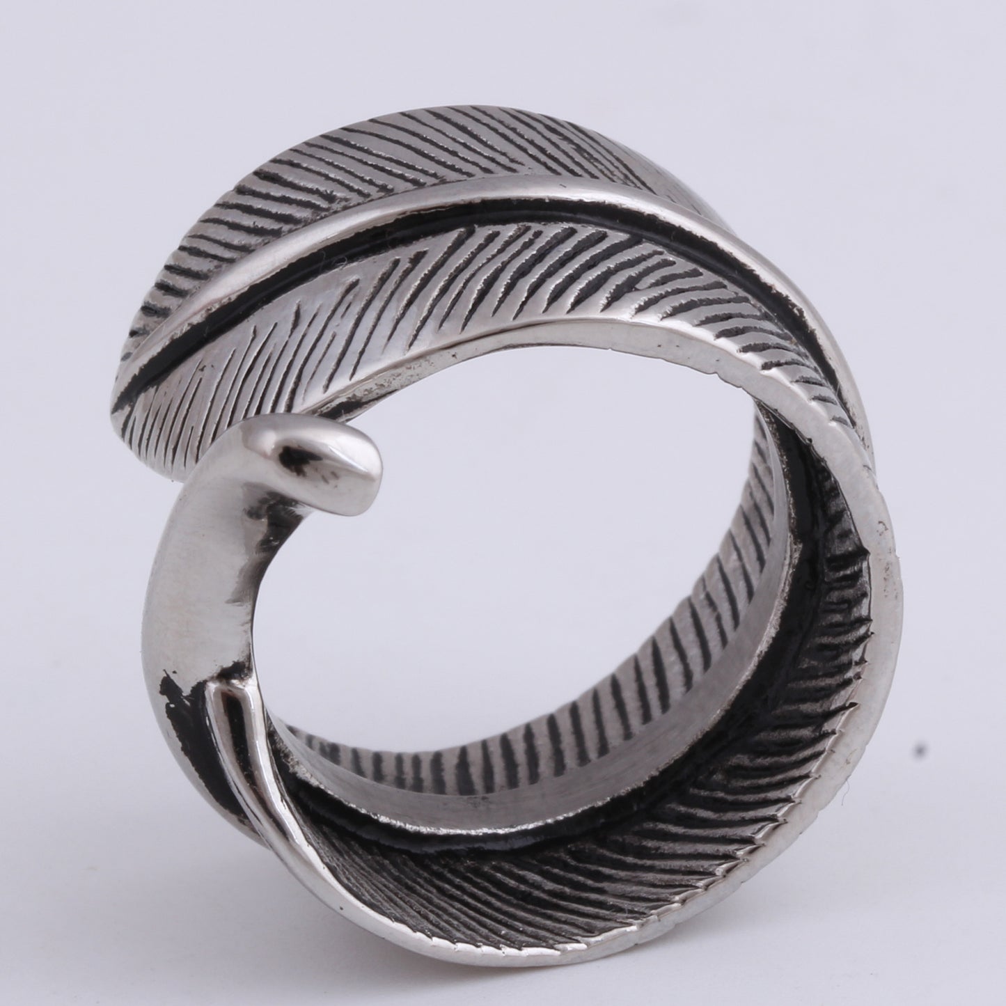 SparkShift Feather Ring