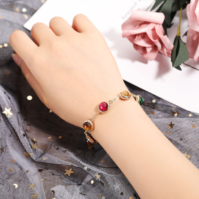 SparkShift Apex Natural Tiger Eye Bracelet