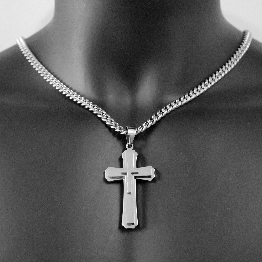 SparkShift Faith Cross Necklace
