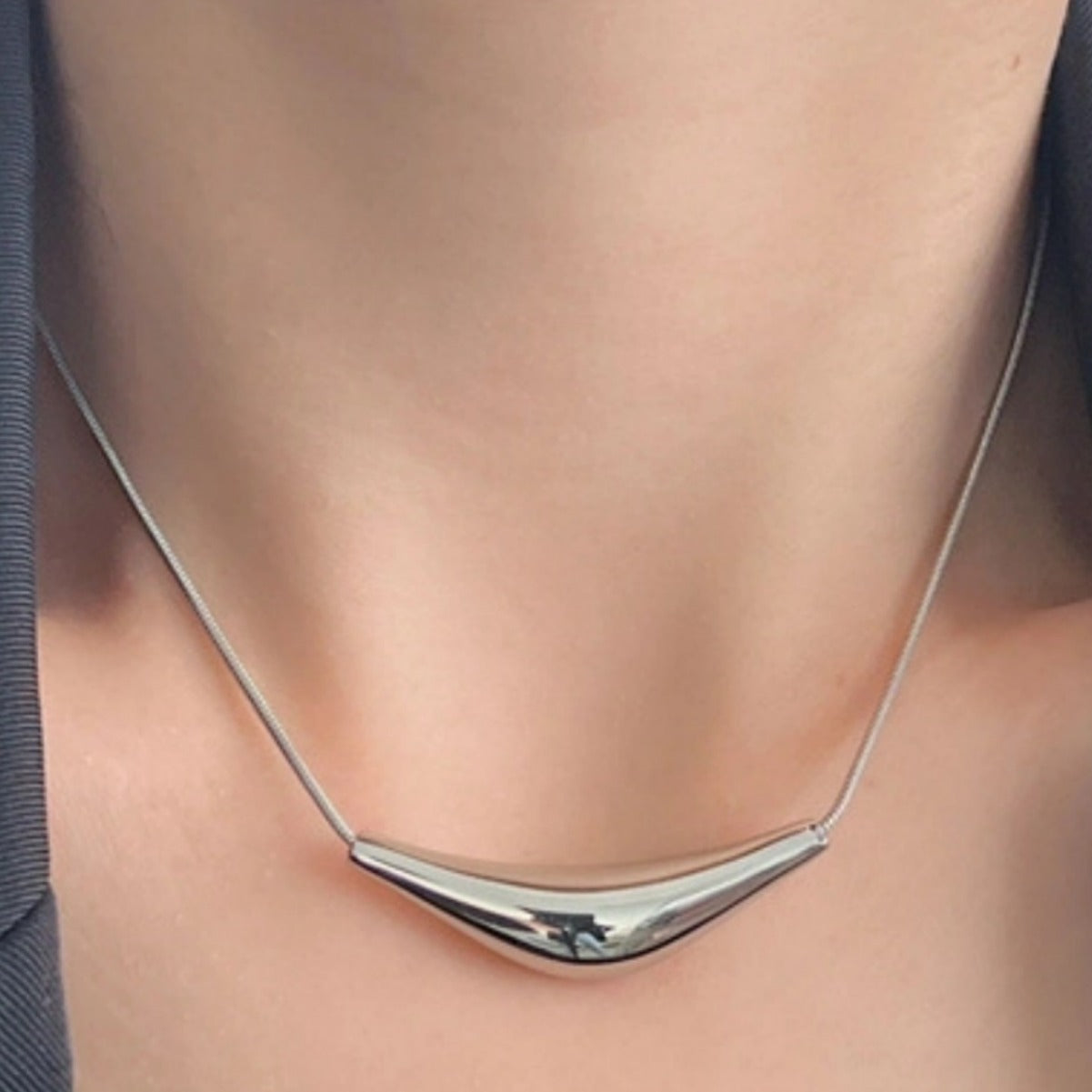 Snake Bone Chain Necklace