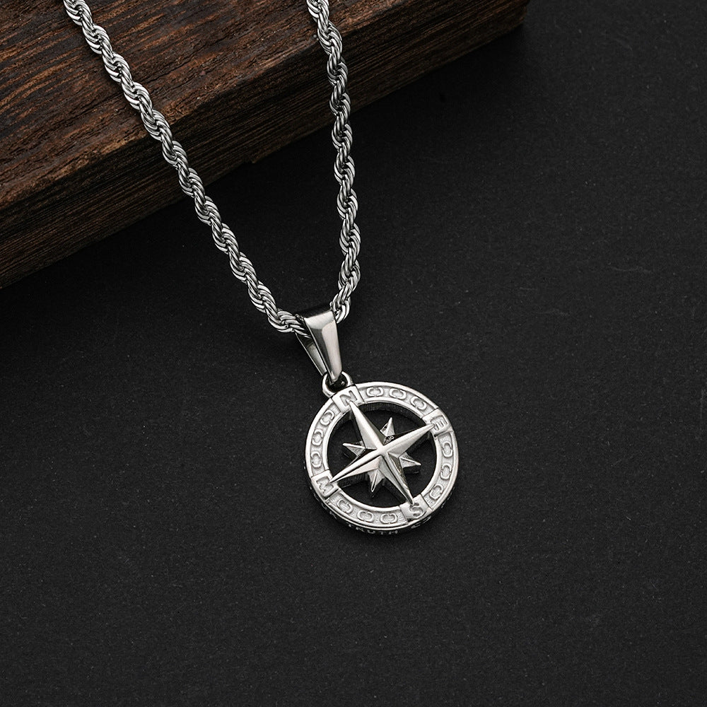 Bloom Circle Necklace – Floral Charm Pendant