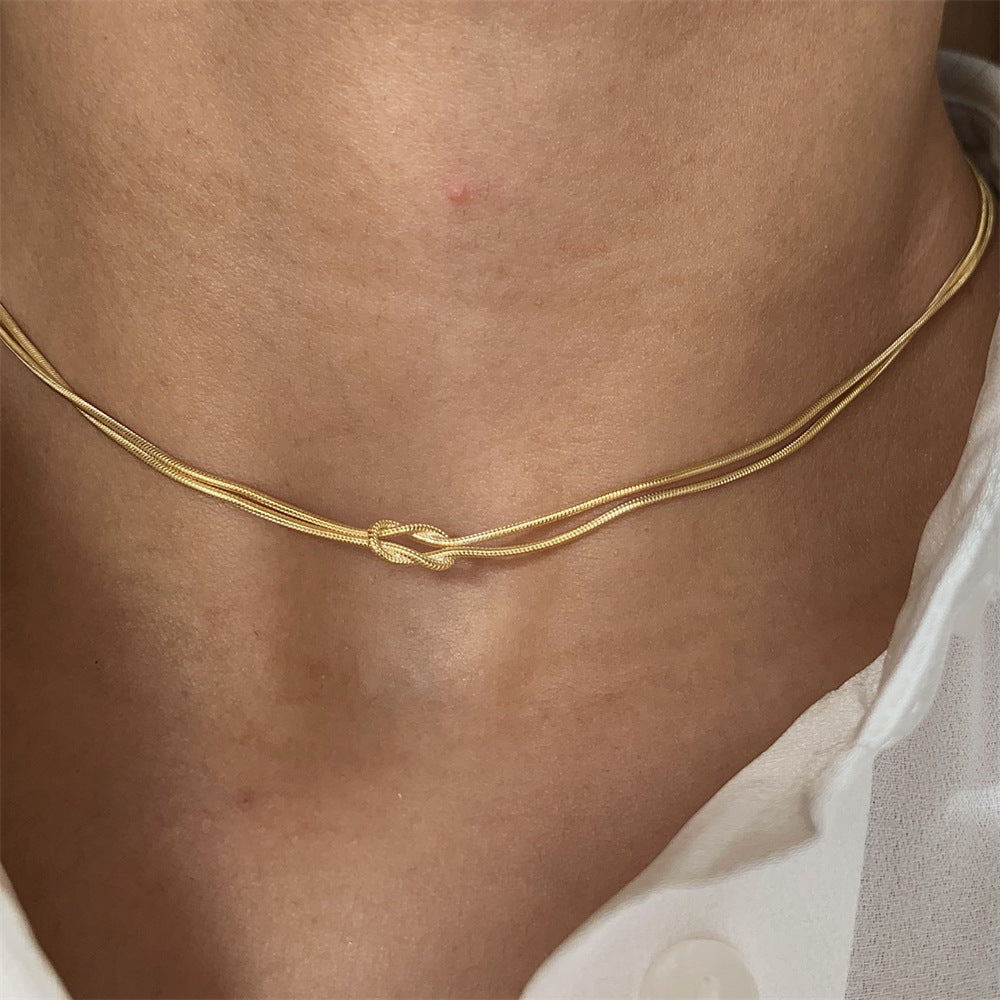 Endless Love Knot Necklace