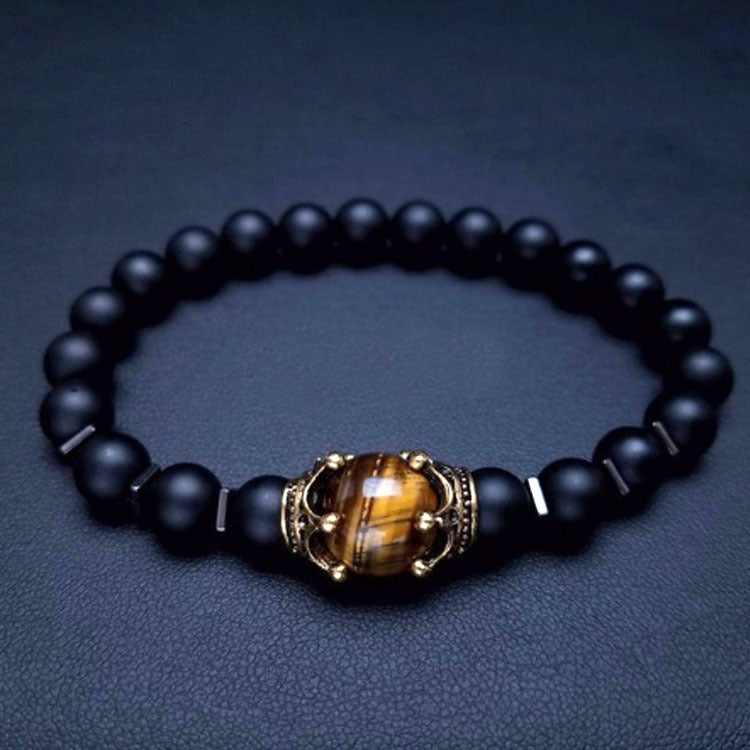 SparkShift Apex Power Tiger eye Bead bracelet