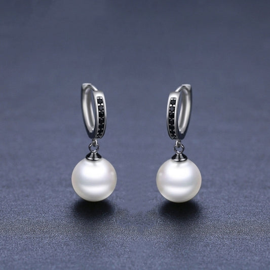 Trendy Round Ball Stud Earrings Minimalist Design