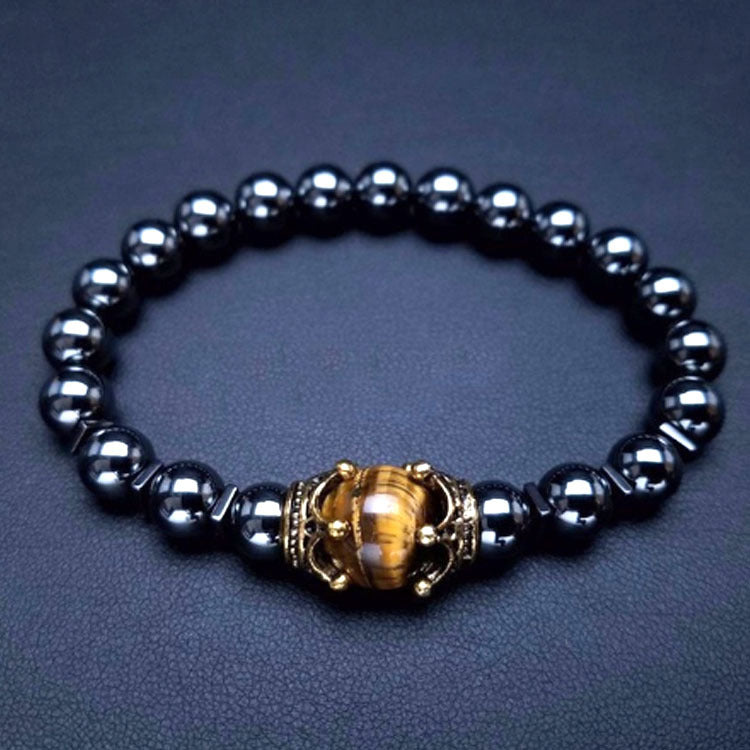 SparkShift Apex Power Tiger eye Bead bracelet