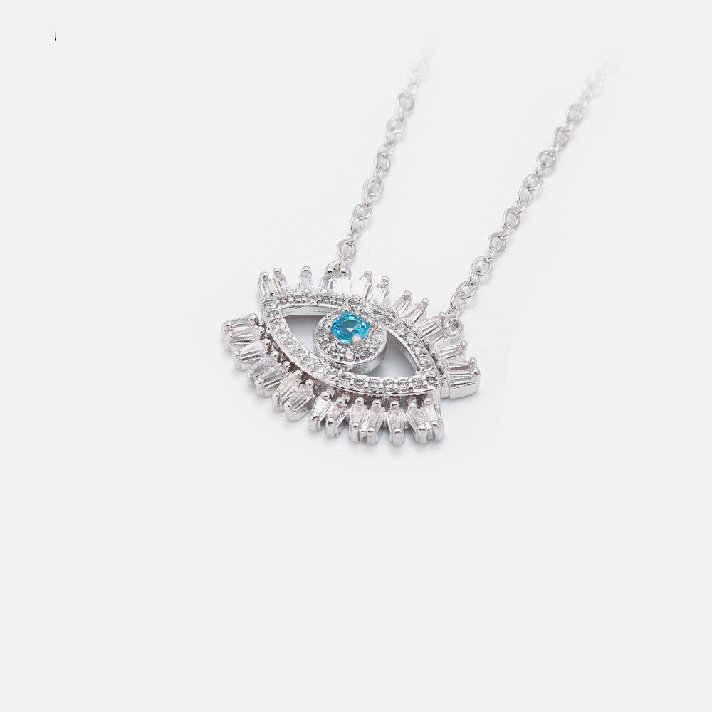 SparkShift Symbolic Evil Eye Pendant Necklace