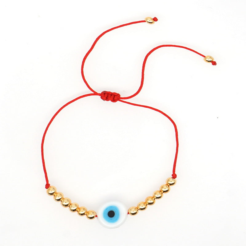 SparkShift Boho Evil Eye Ethnic Bracelet