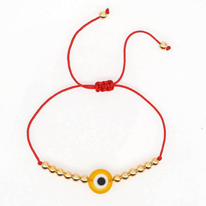 SparkShift Boho Evil Eye Ethnic Bracelet