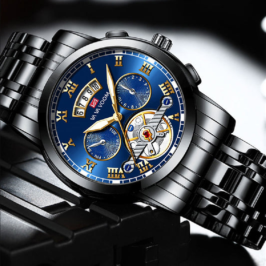 Montre multifonction Tourbillon pour hommes