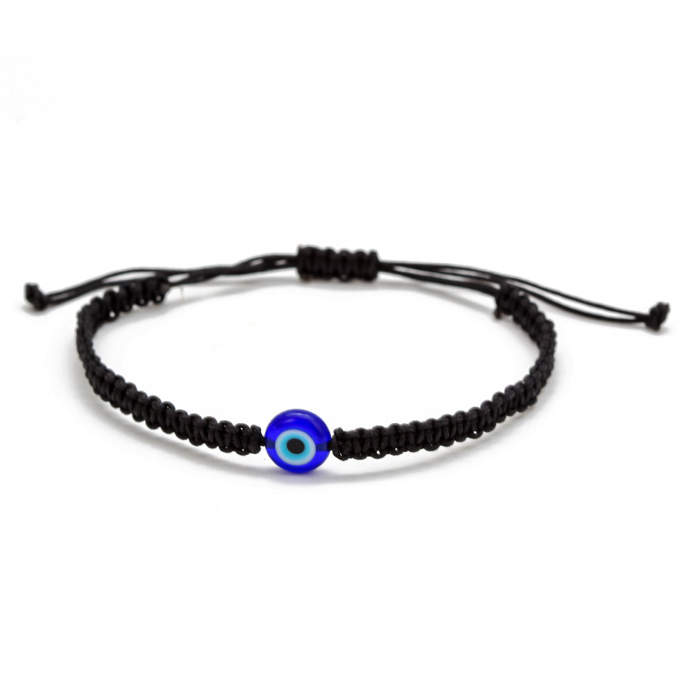 SparkShift Blue Cord Evil Eye Protection  Adjustable Bracelet
