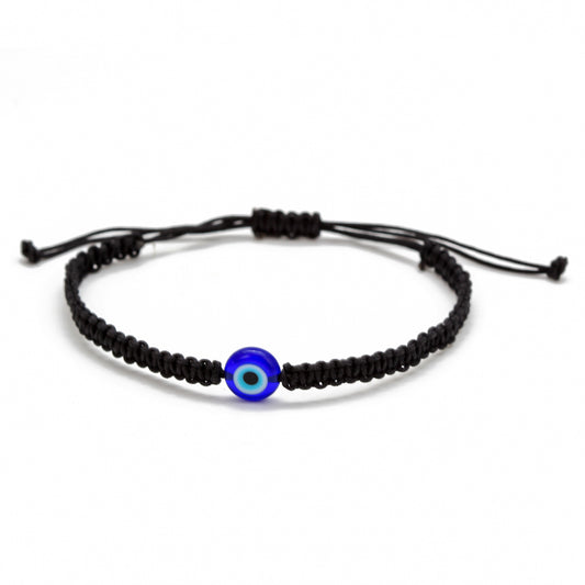 SparkShift Blue Cord Evil Eye Protection  Adjustable Bracelet