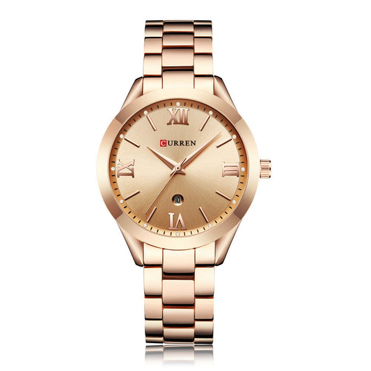 9007 Rose Gold Watch Women Quartz Watches Ladies Top Brand Luxury Female Wrist Watch Girl Clock Relogio Feminino