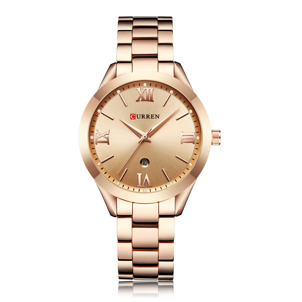 9007 Rose Gold Watch Women Quartz Watches Ladies Top Brand Luxury Female Wrist Watch Girl Clock Relogio Feminino