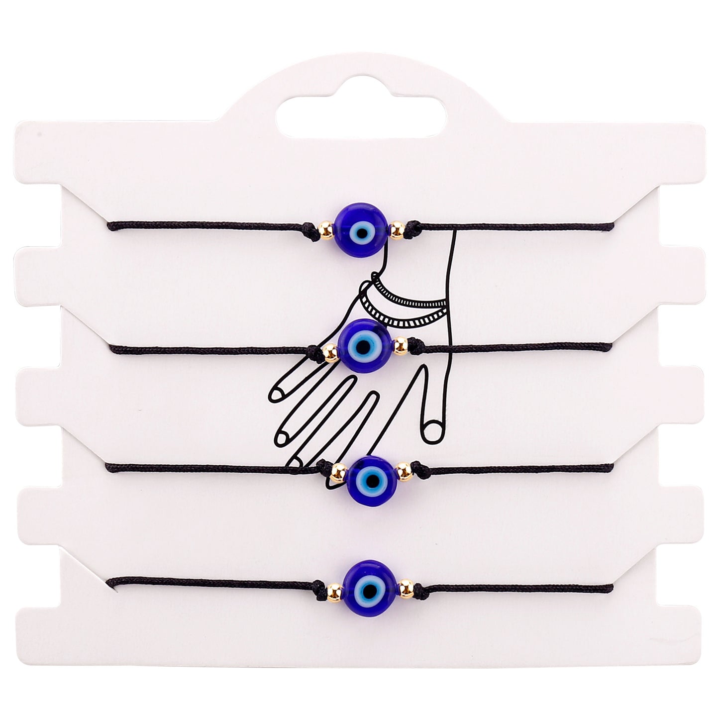 SparkShift Red String Evil Eye Protection Bracelet