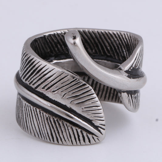 SparkShift Feather Ring