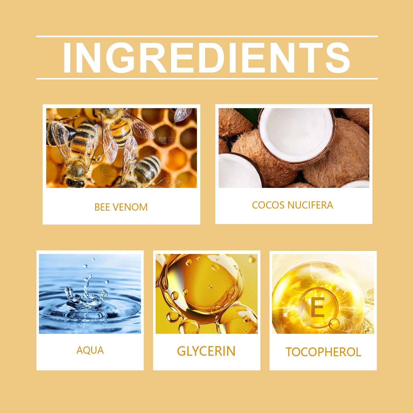 Bee Venom Skin Care Cream Improves Skin