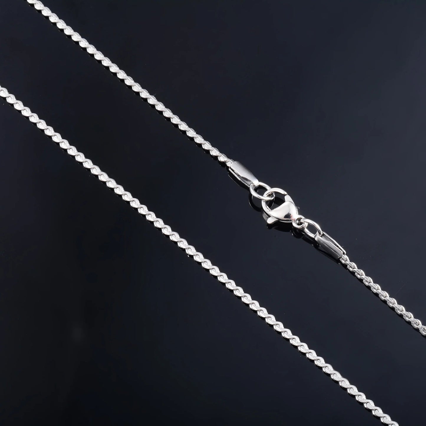 Serenity S Curve Necklace