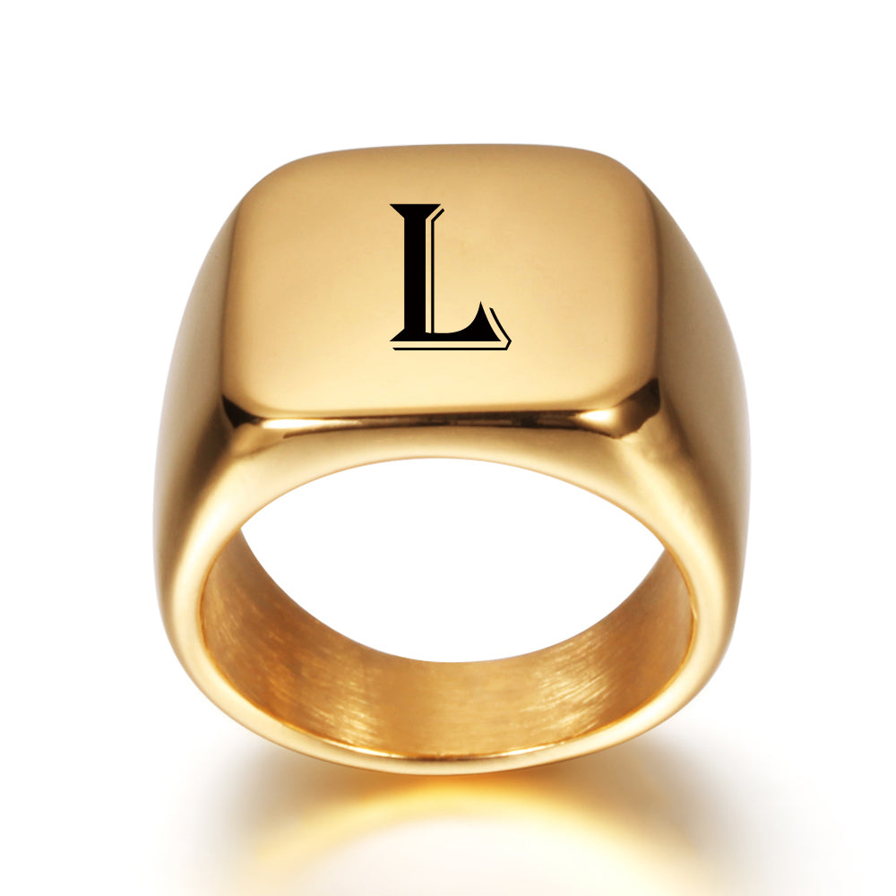 Sparkshift Classic Signet Ring