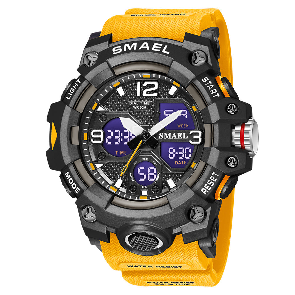 Men's Watch Outdoor Sports Multifunctional Waterproof Watch Men's Watch