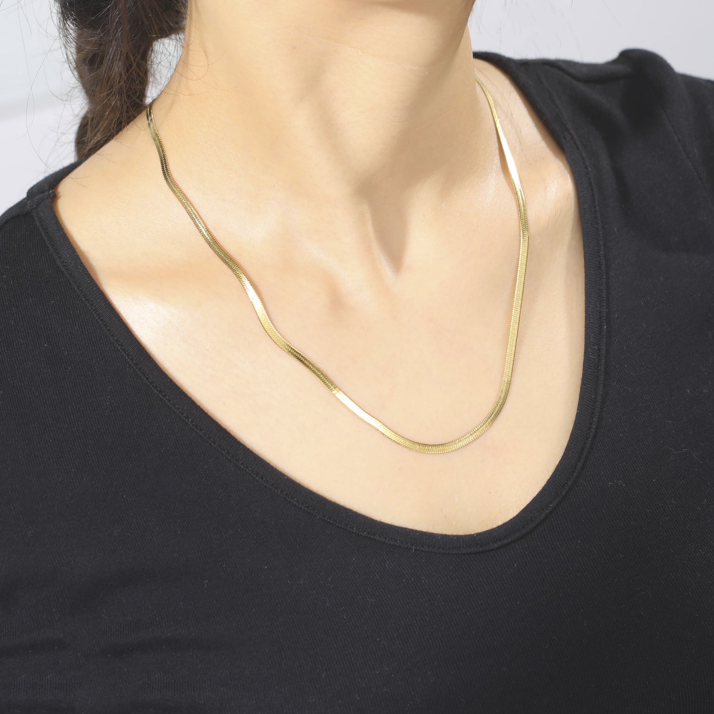 Snake Bone Choker Necklace