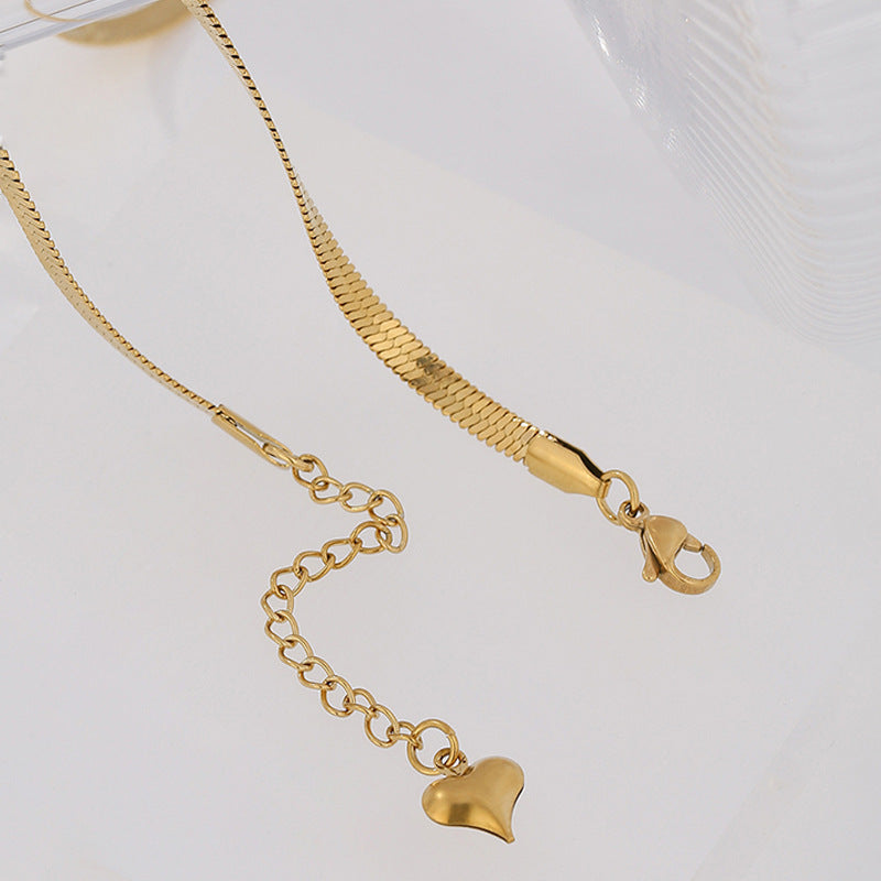 Geometric Snake Chain Necklace