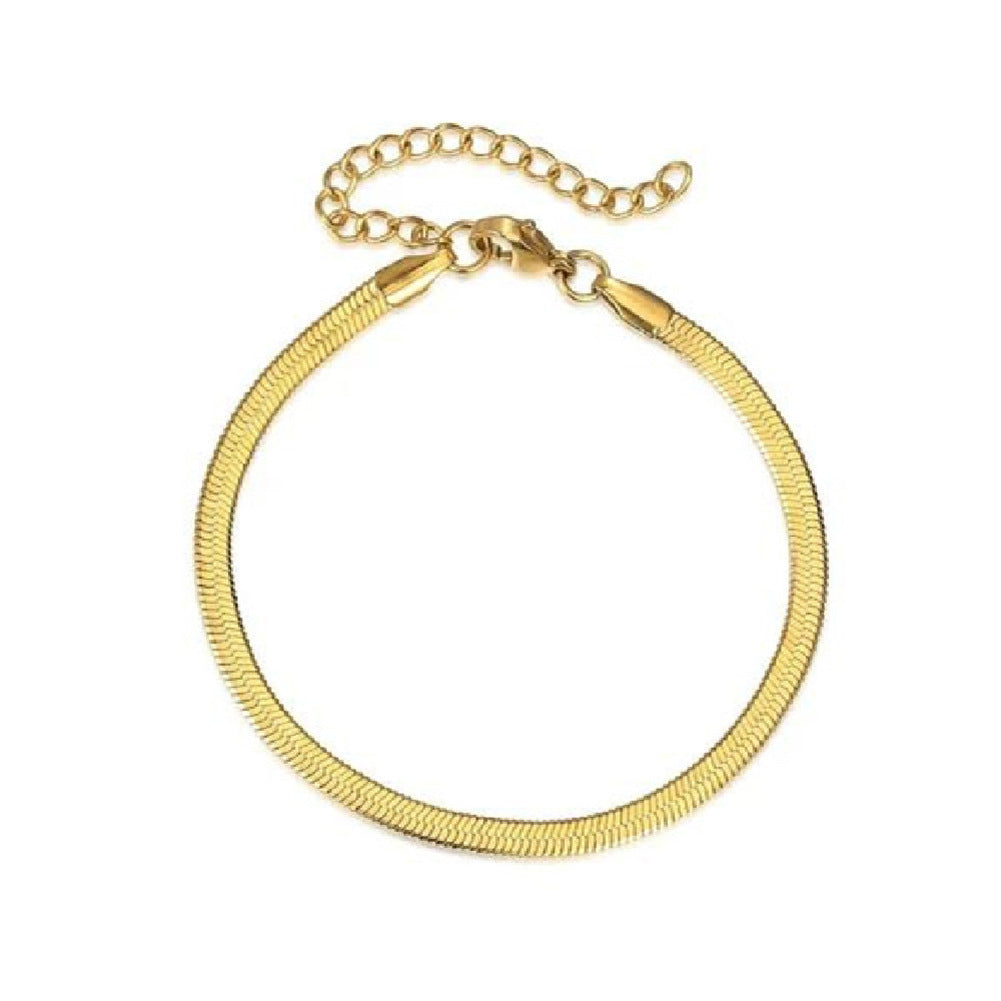 Flat Snake Chain Necklace