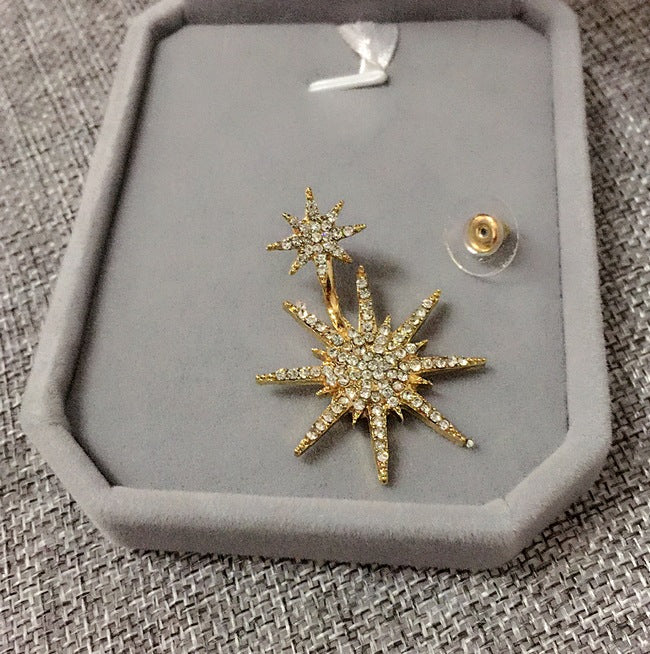 Classic Star Dot Stud Earrings