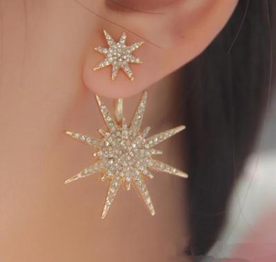 Classic Star Dot Stud Earrings
