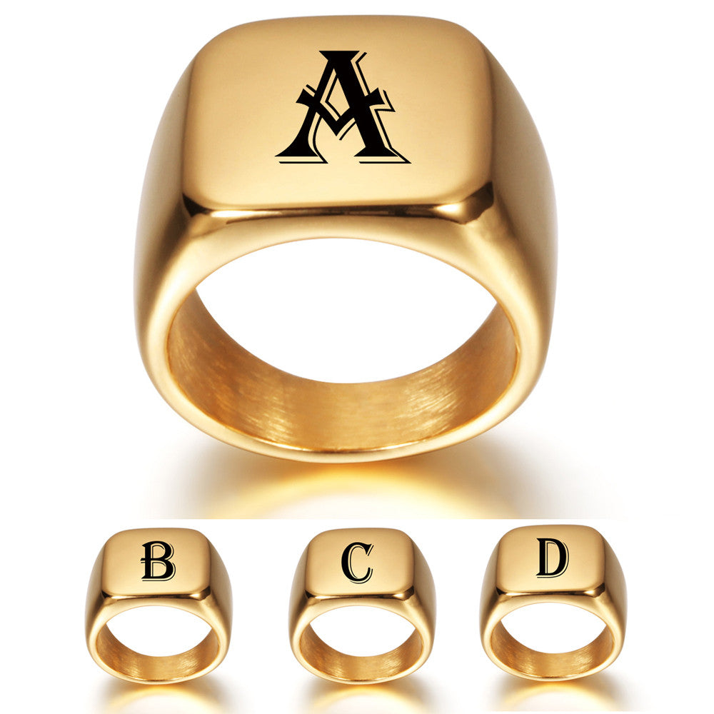 Sparkshift Classic Signet Ring