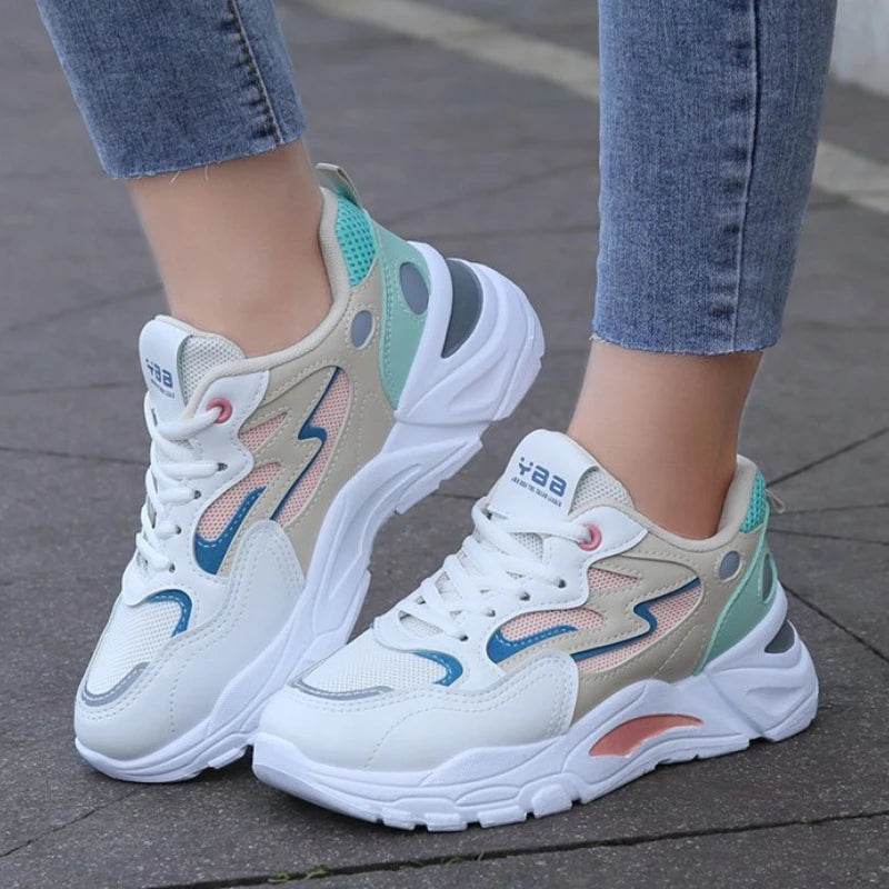 Height Increasing Chunky Sneakers Women Platform Shoes