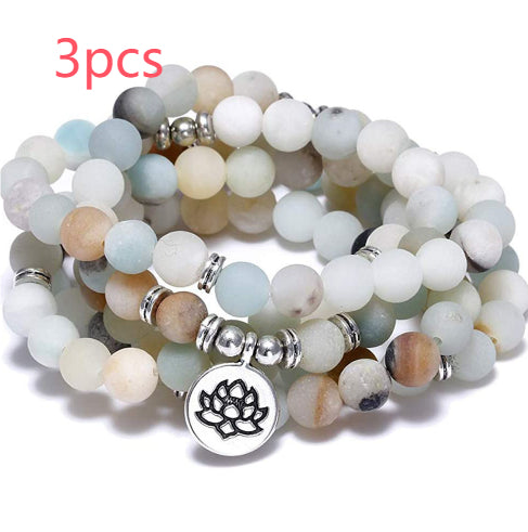 SparkShift Apex 108 Bead Tiger Eye Meditation Bracelet