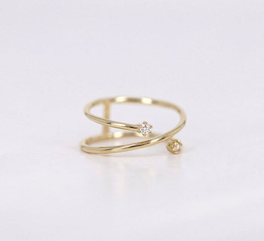 SparkShift Blossom Ring