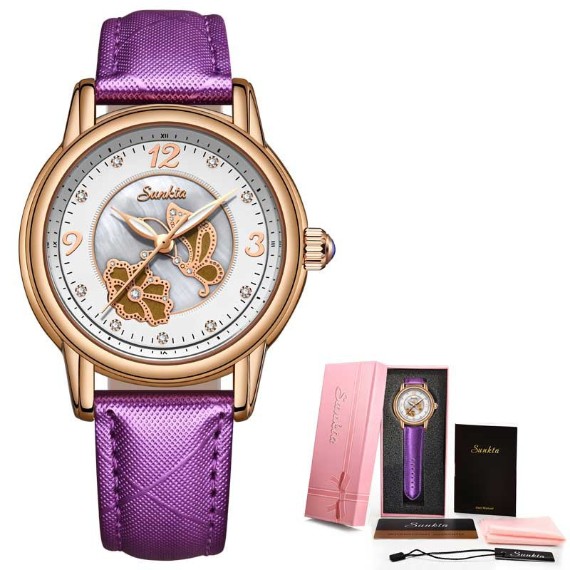 Lige High Quality Ceramic Watch Ladies