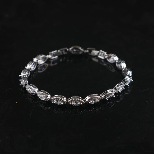 SparkShift Luxury Evil Eye Crystal Bracelet