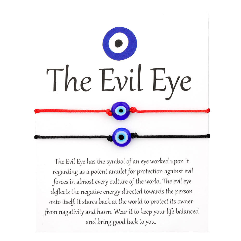 SparkShift Red String Evil Eye Protection Bracelet