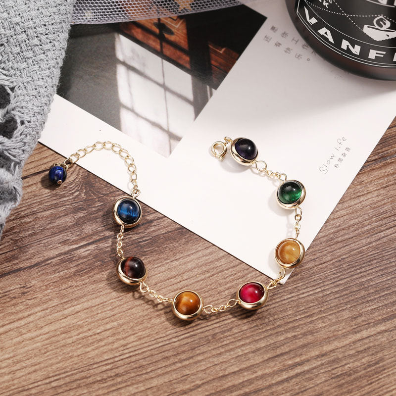 SparkShift Apex Natural Tiger Eye Bracelet