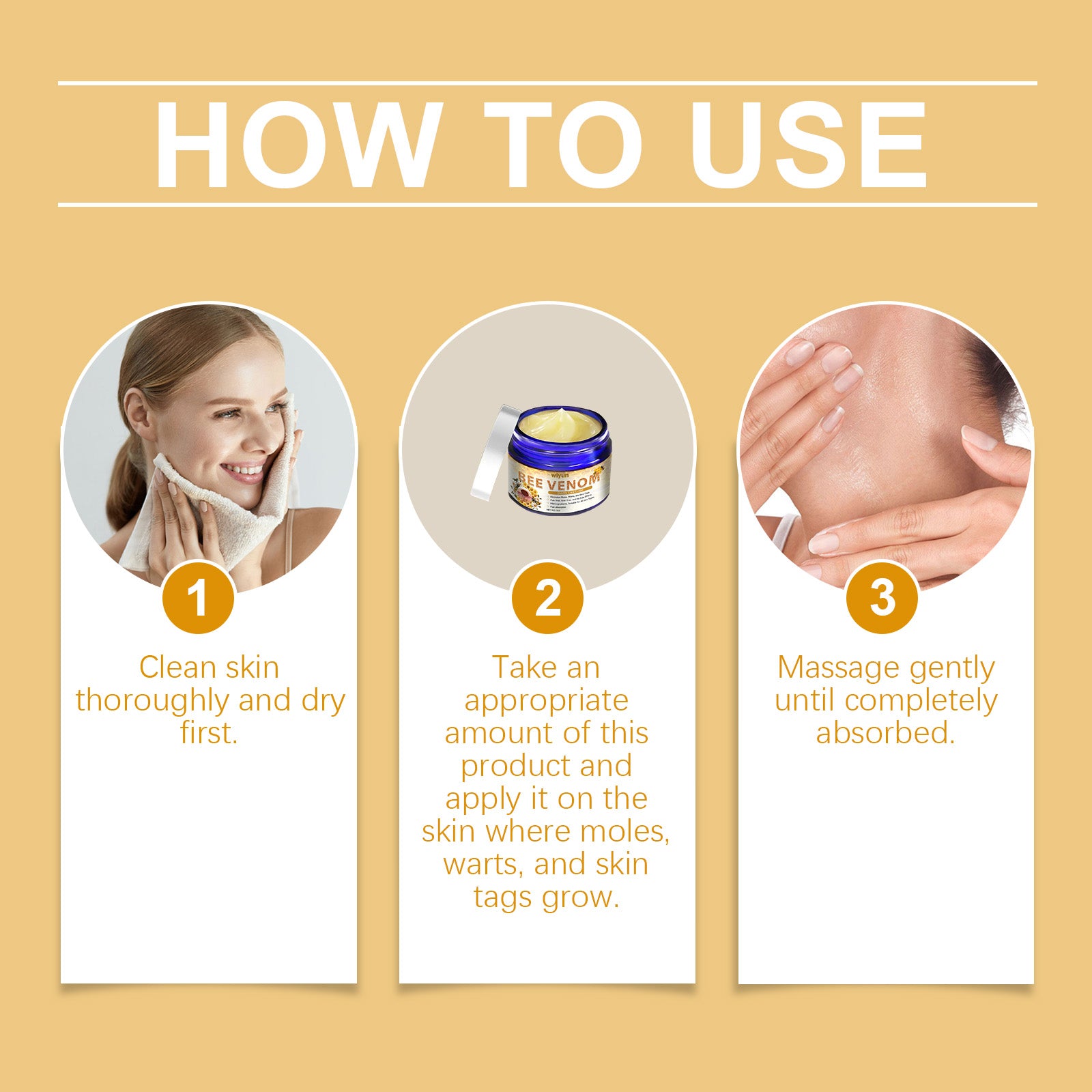 Bee Venom Skin Care Cream Improves Skin