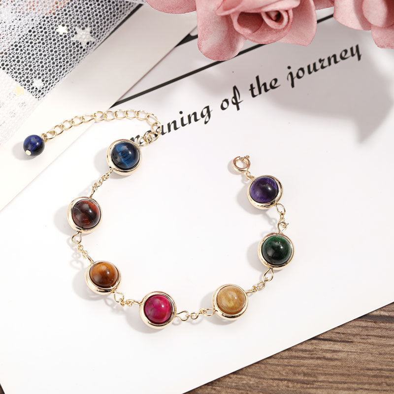 SparkShift Apex Natural Tiger Eye Bracelet