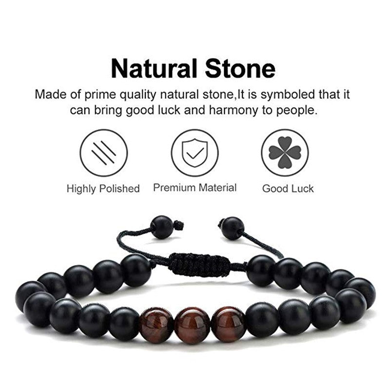 SparkShift Apex Couple Tiger Eye Bracelets