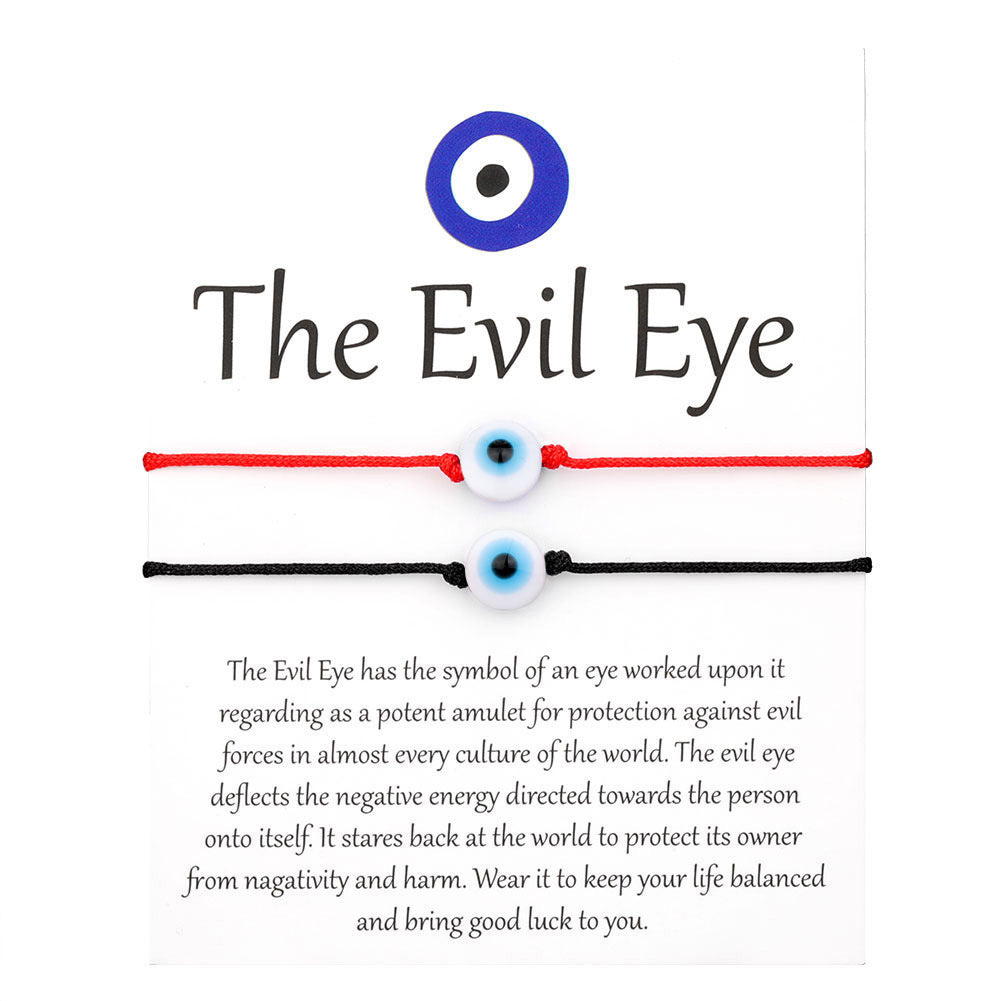 SparkShift Red String Evil Eye Protection Bracelet