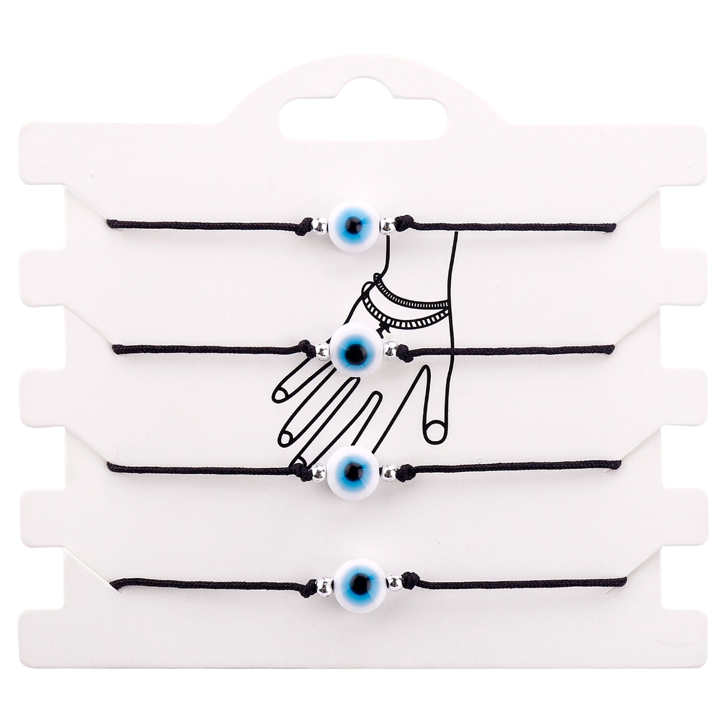 SparkShift Red String Evil Eye Protection Bracelet