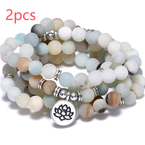 SparkShift Apex 108 Bead Tiger Eye Meditation Bracelet