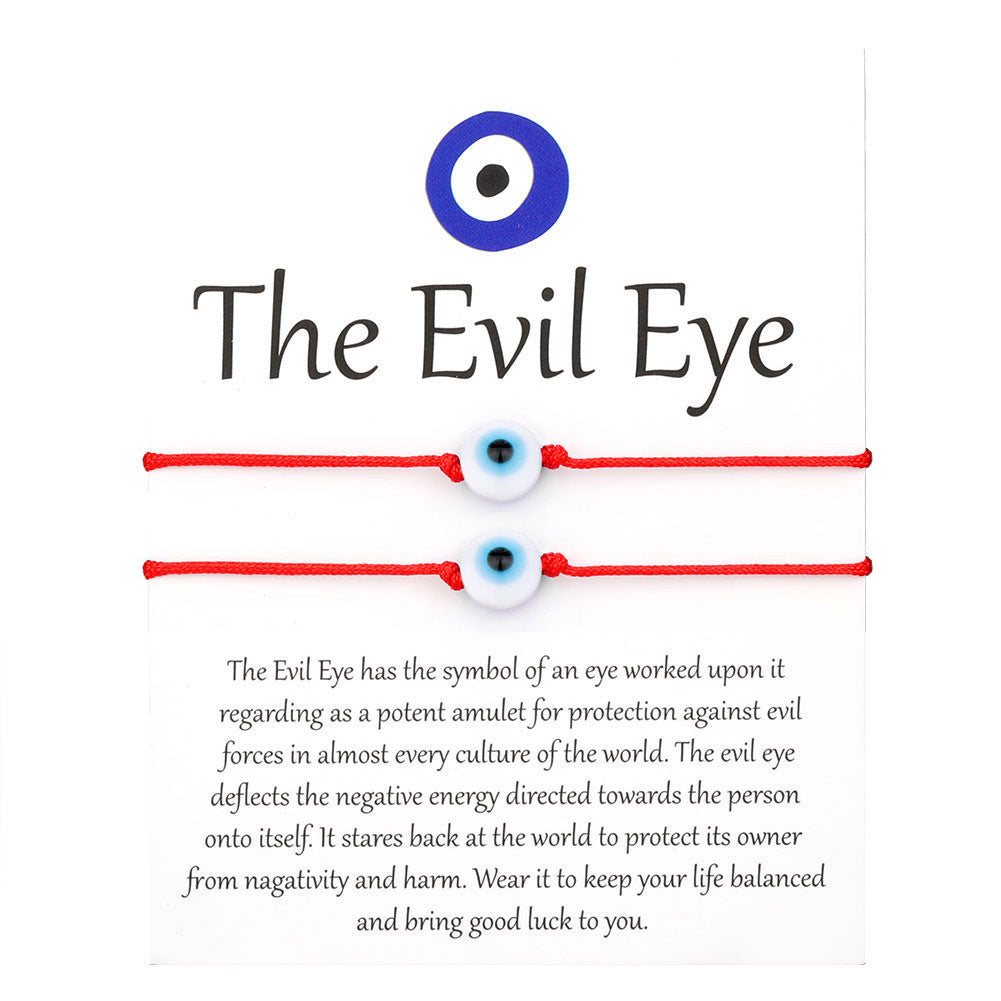 SparkShift Red String Evil Eye Protection Bracelet