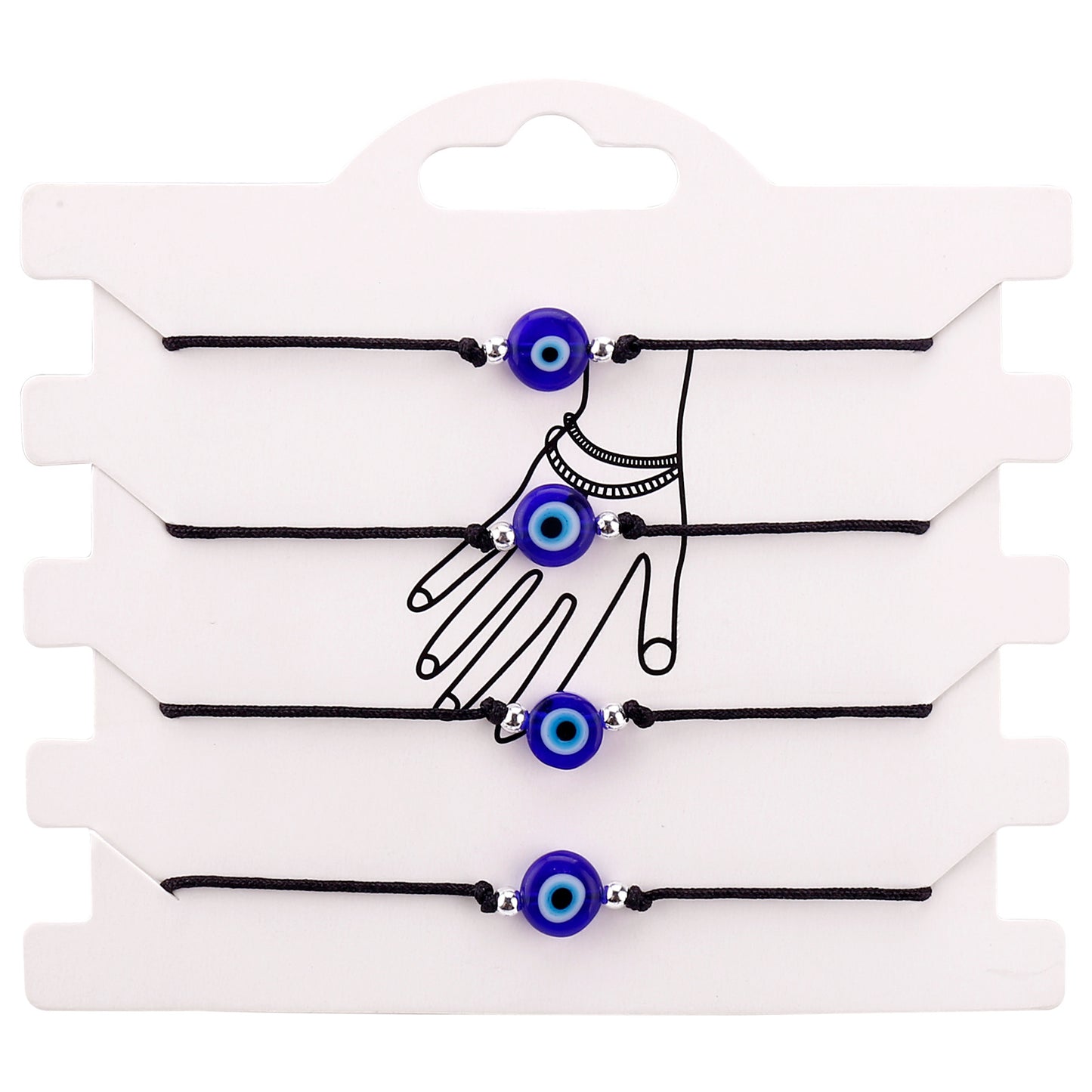 SparkShift Red String Evil Eye Protection Bracelet