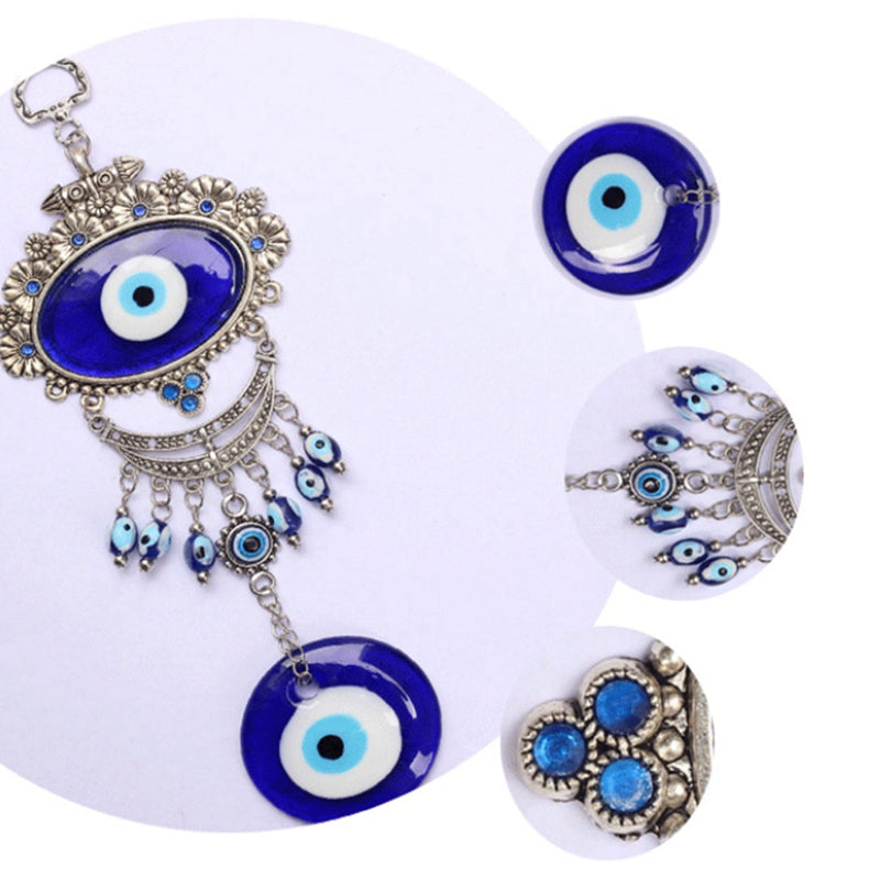 SparkShift Turkish Evil Eye Wall Protection Charm
