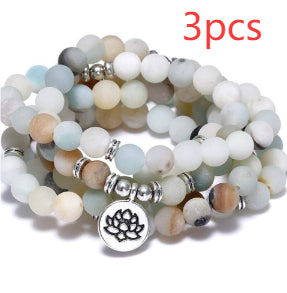 SparkShift Apex 108 Bead Tiger Eye Meditation Bracelet
