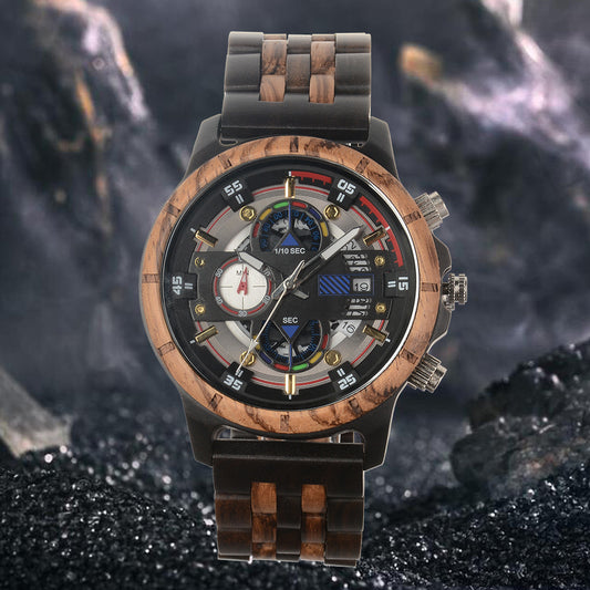 Montre à Quartz Multifonction Homme