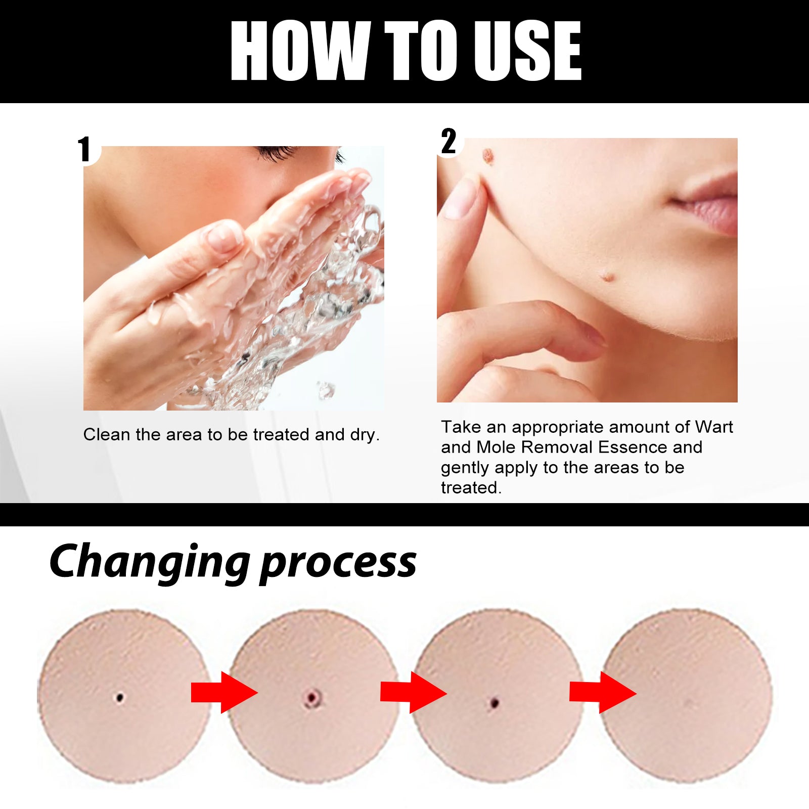 EELHOE Skin Care Essence Gentle Cleansing Care Skin