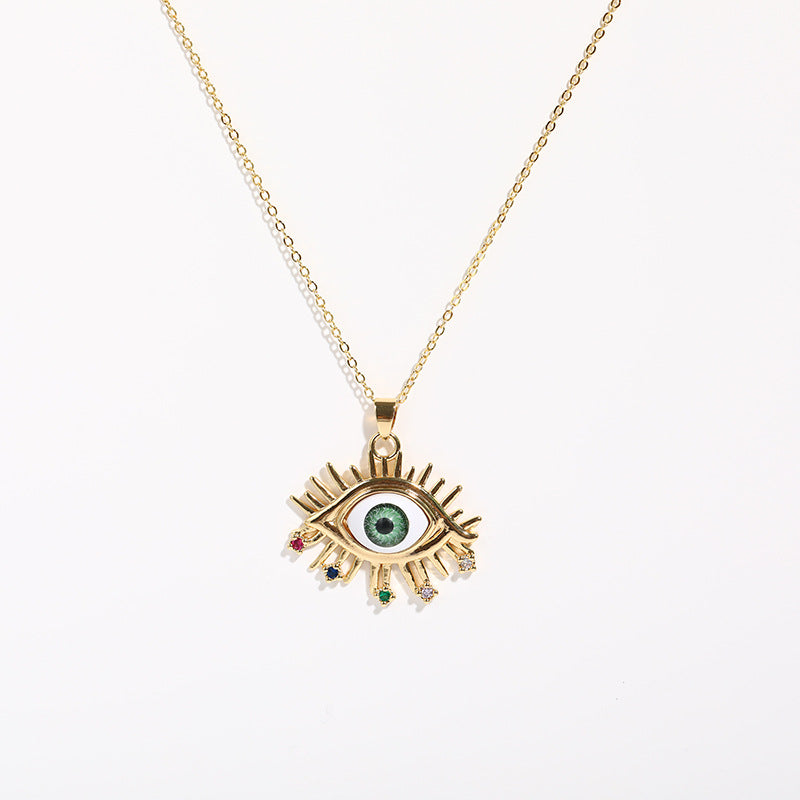 SparkShift Radiant Evil Eye Protection Necklace