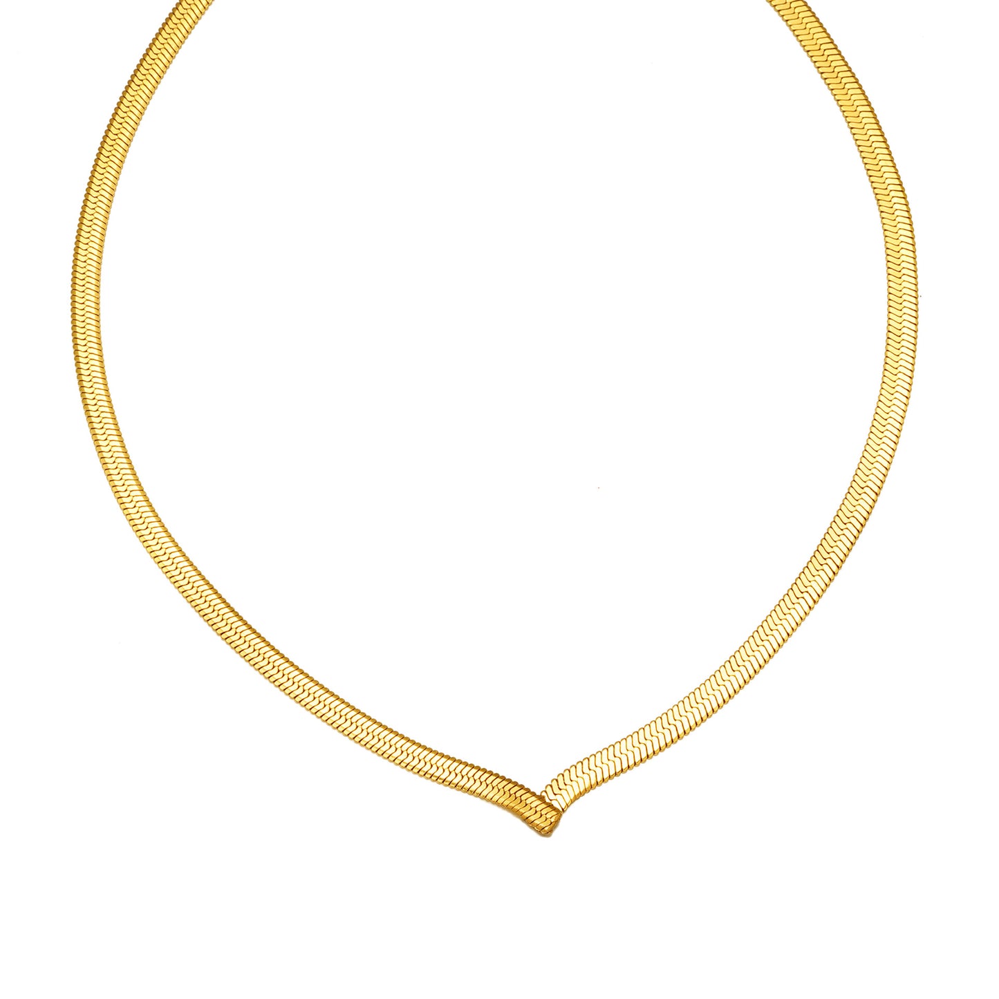 Blade Snake Chain Necklace